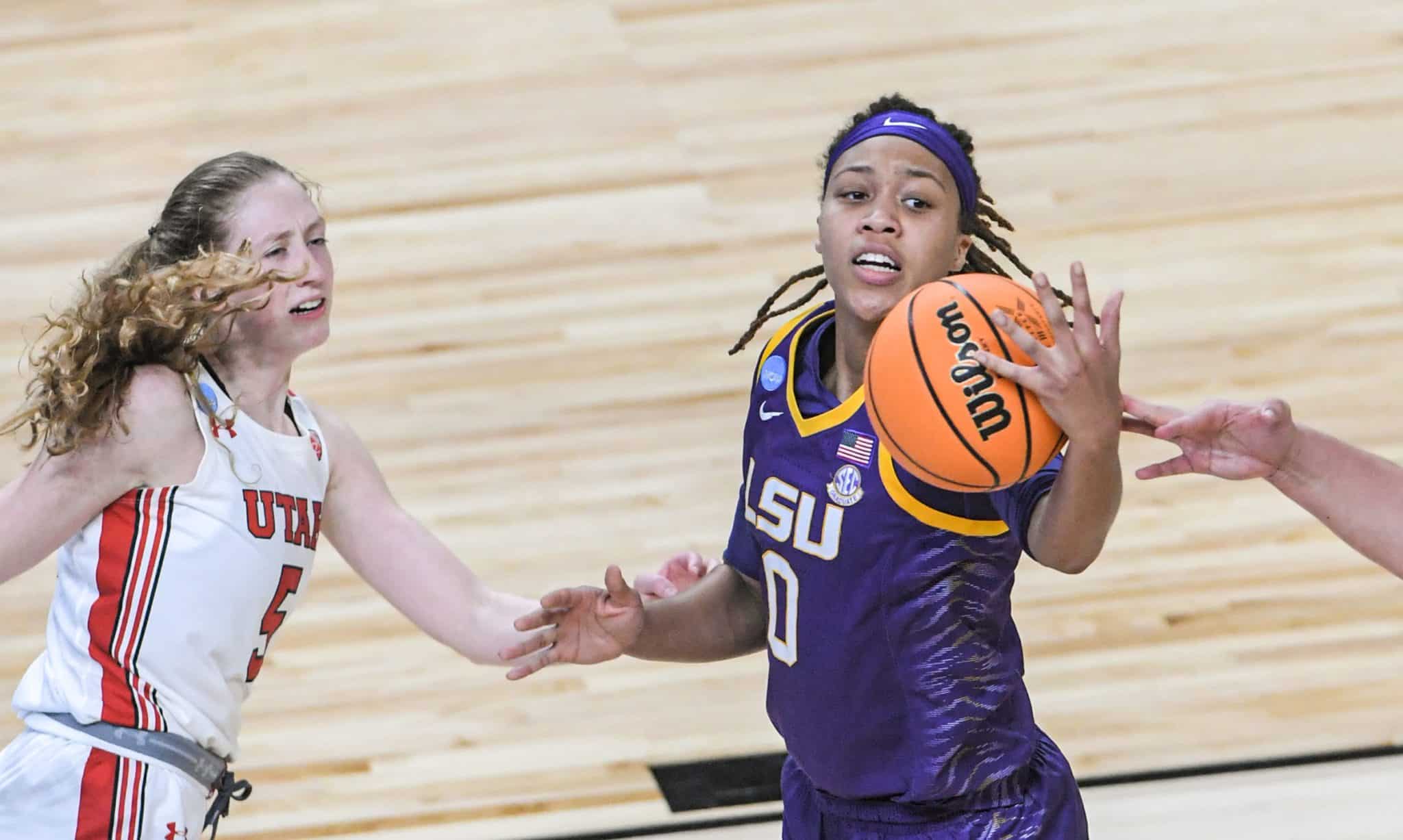 LSU women's basketball punches Elite Eight ticket with gritty win over Utah
