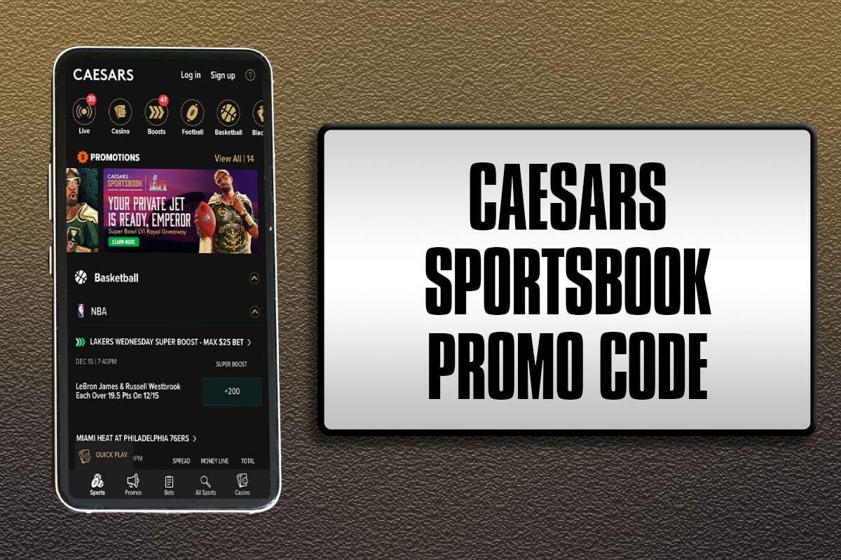 Caesars Sportsbook Promo Code Activates Huge First Bet for UFC, NBA