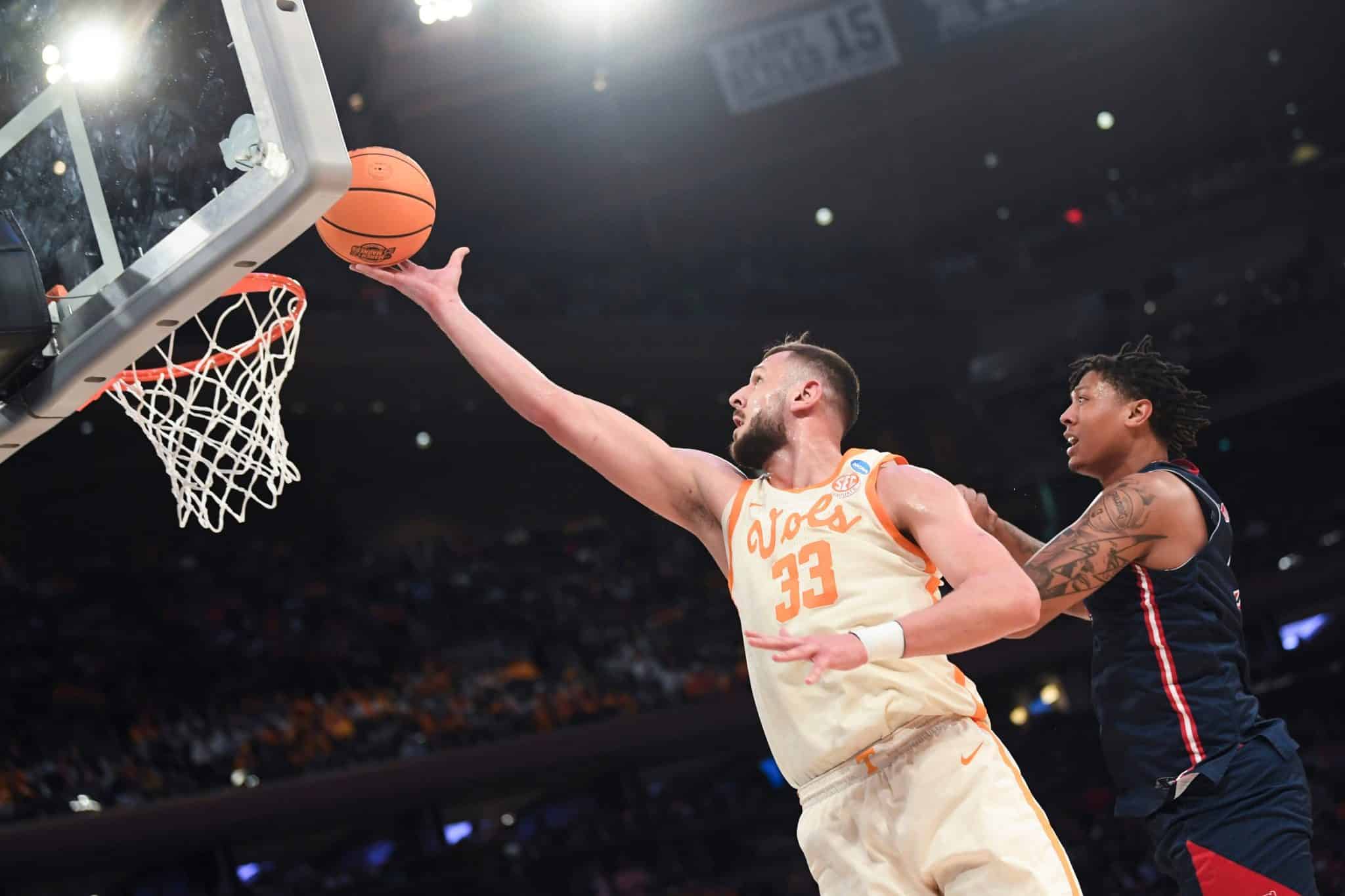 Uros Plavsic, 3 other Tennessee Vols on 2023 NBA Draft early entry list