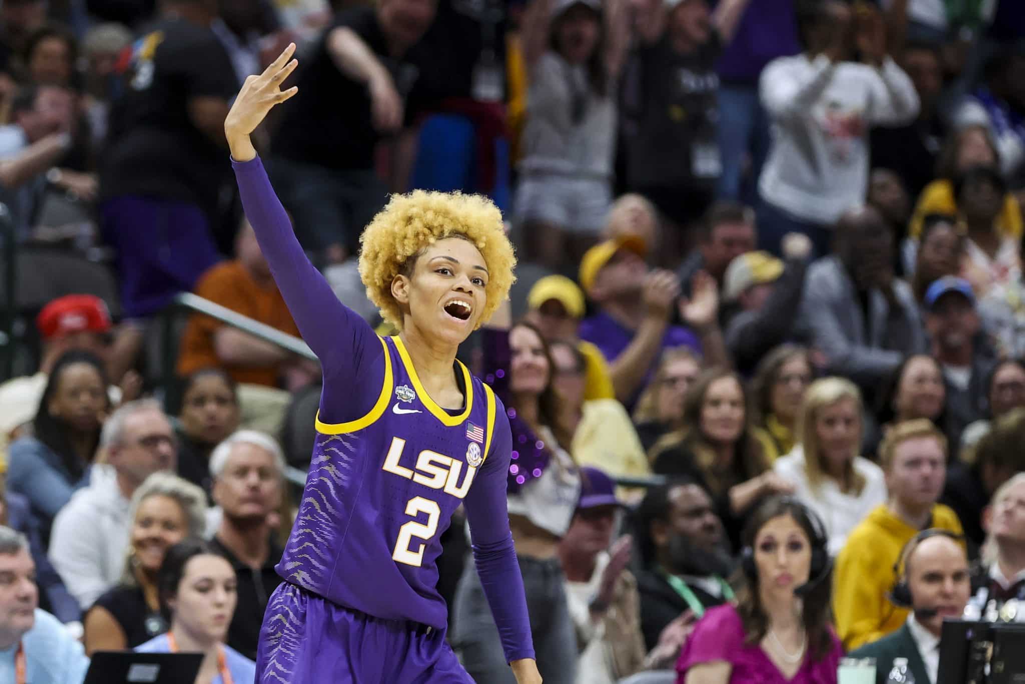 Jasmine Carson, LSU's redhot first half vs. Iowa prompts high praise