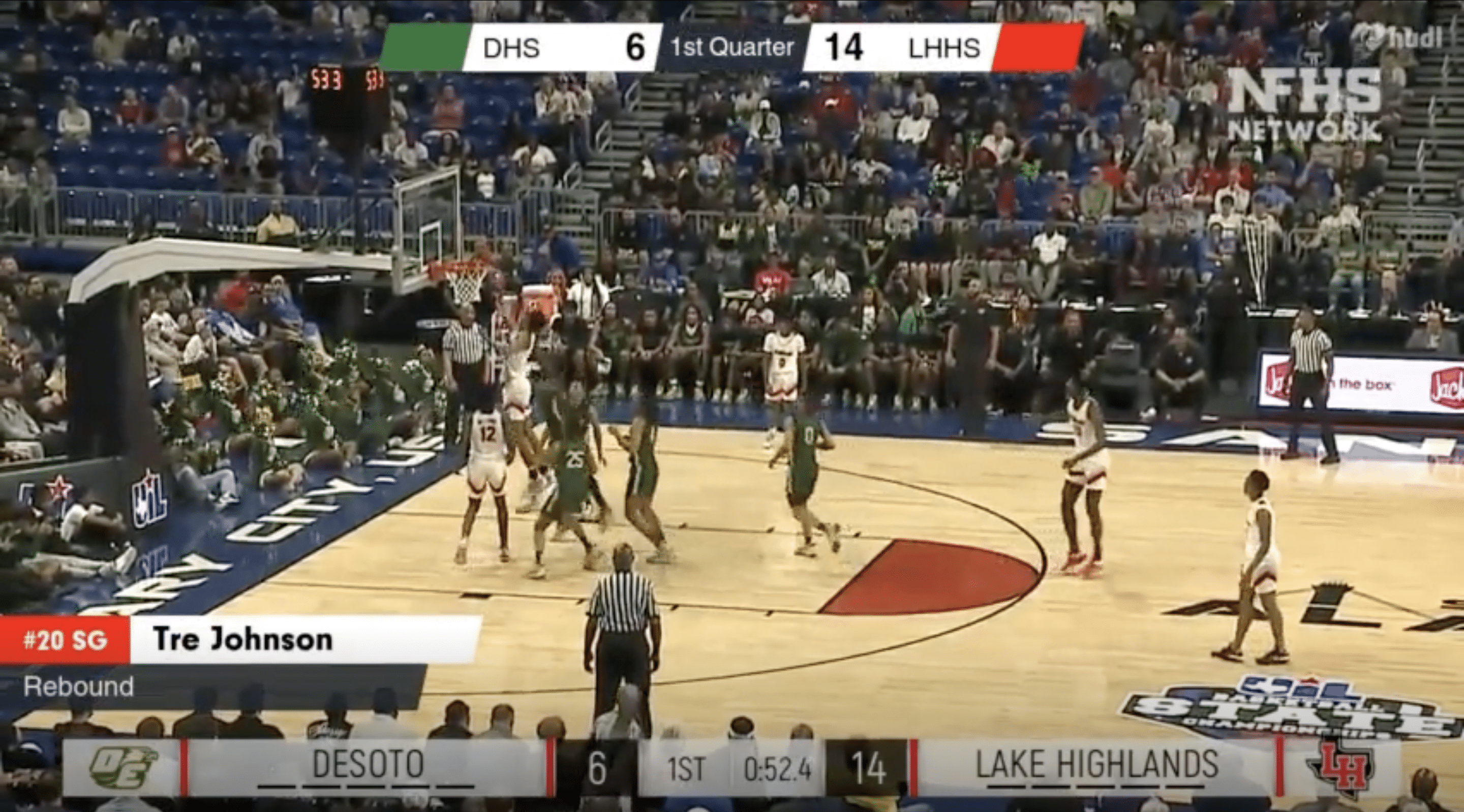 Tre Johnson, 5star and No. 1 player in 2024, announces 3 SEC teams