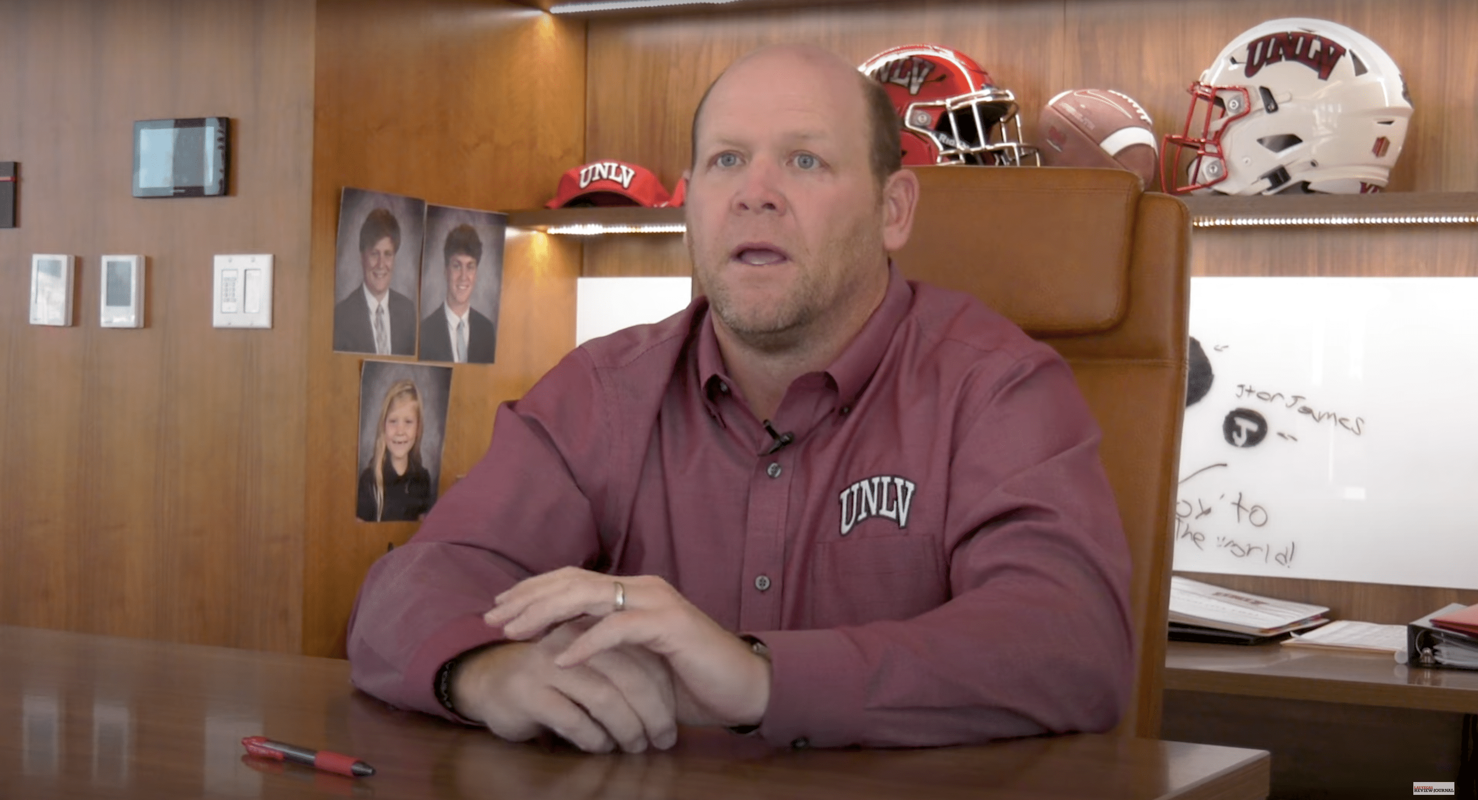Barry Odom speaks about leaving Arkansas, setting a vision at UNLV