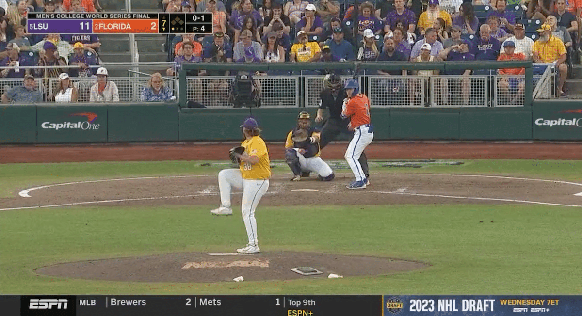 Ty Evans makes College World Series history with home run in Game 3 BVM Sports