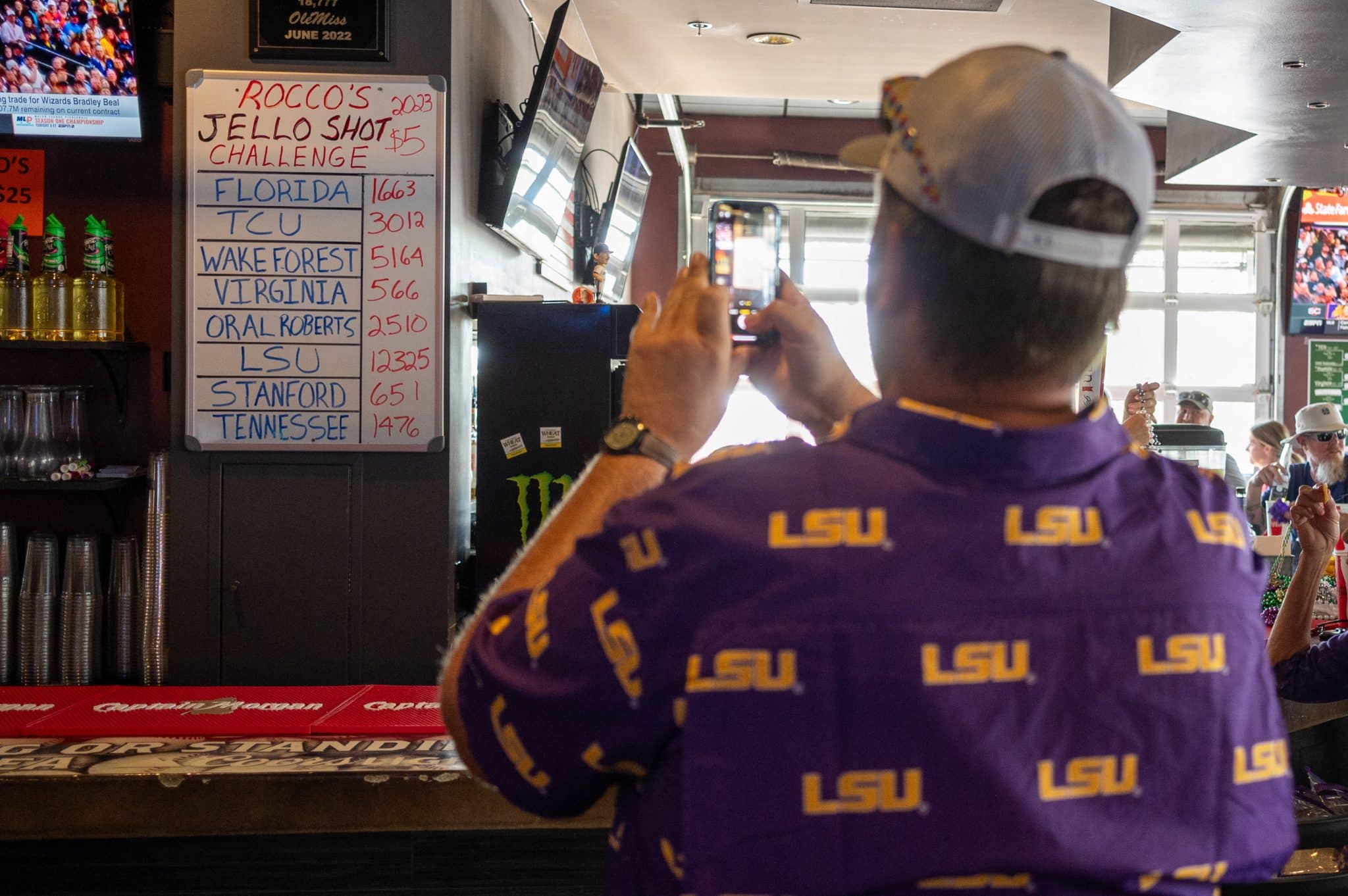 LSU fans crush Jello Shot Challenge record ahead of Tigers’ 2nd College