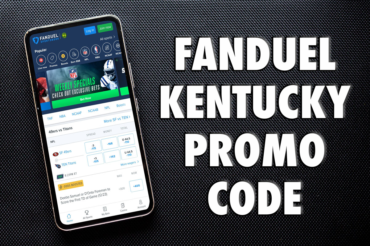 FanDuel Kentucky Promo Code PreRegister for 100 Bonus, NFL Sunday