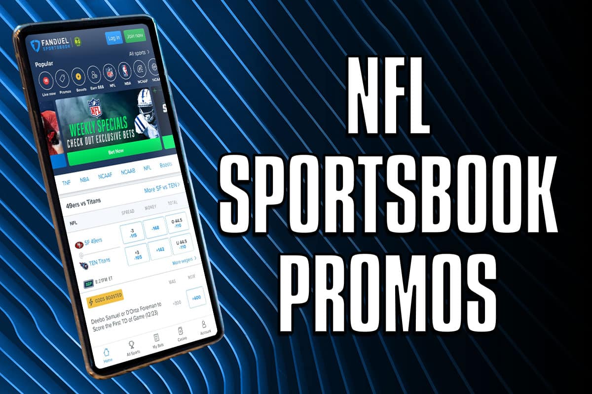 NFL Sportsbook Promos Get 3,000+ Bonuses for Late Afternoon Games, SNF