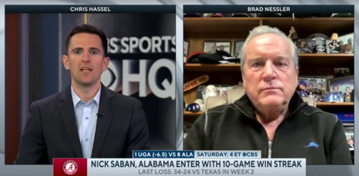 Brad Nessler previews the SEC Championship Game, notes the unusually
