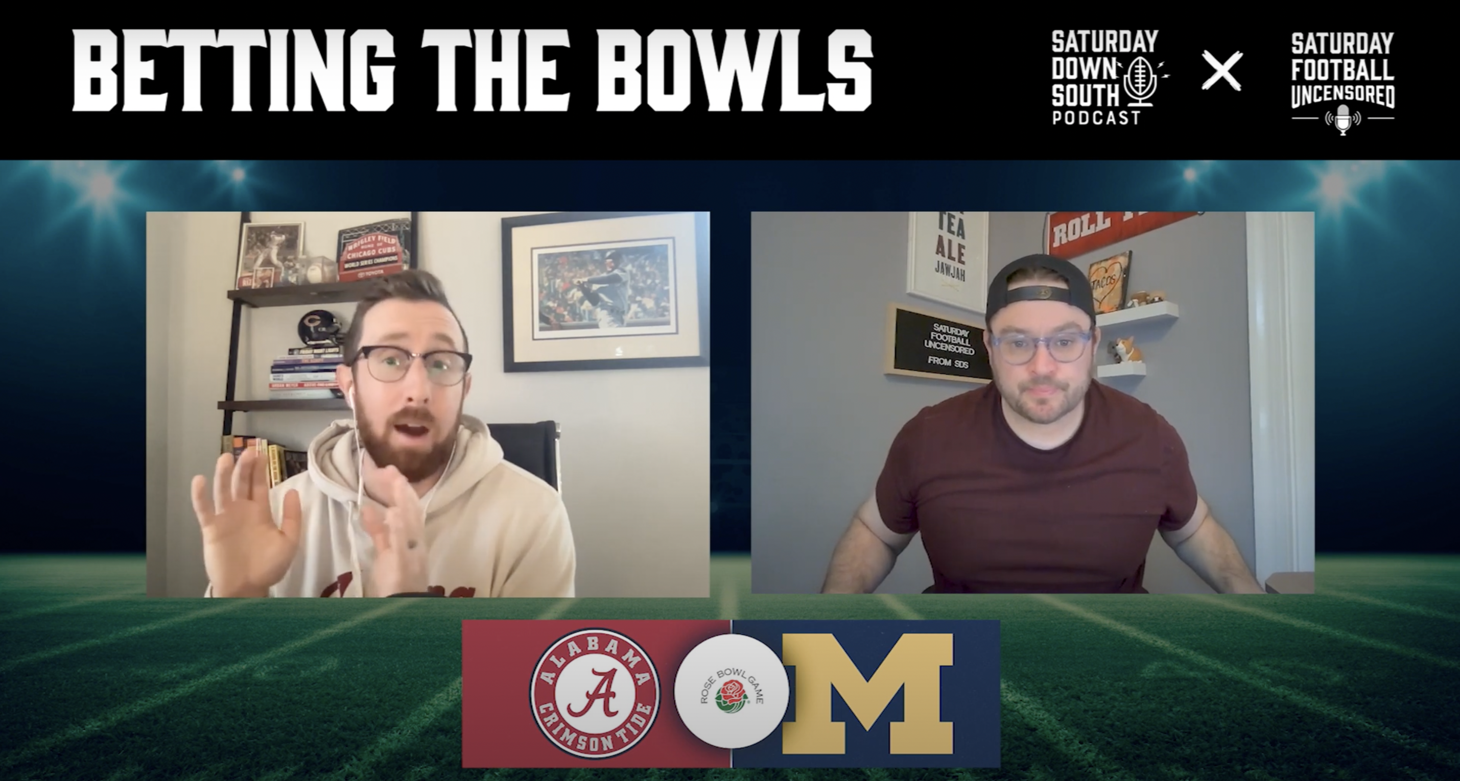 Betting The Bowls, Episode 3 Gambling advice for the Rose Bowl and Sugar Bowl