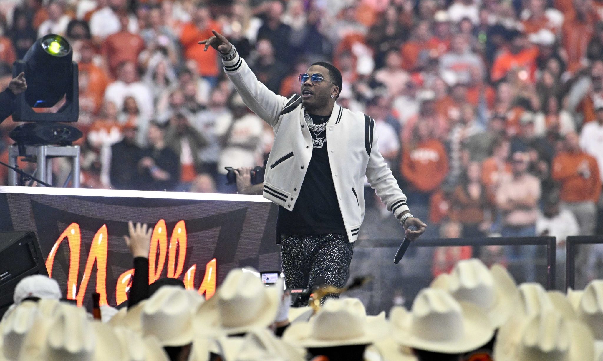 Nelly's Big 12 Championship halftime show draws mixed reactions on