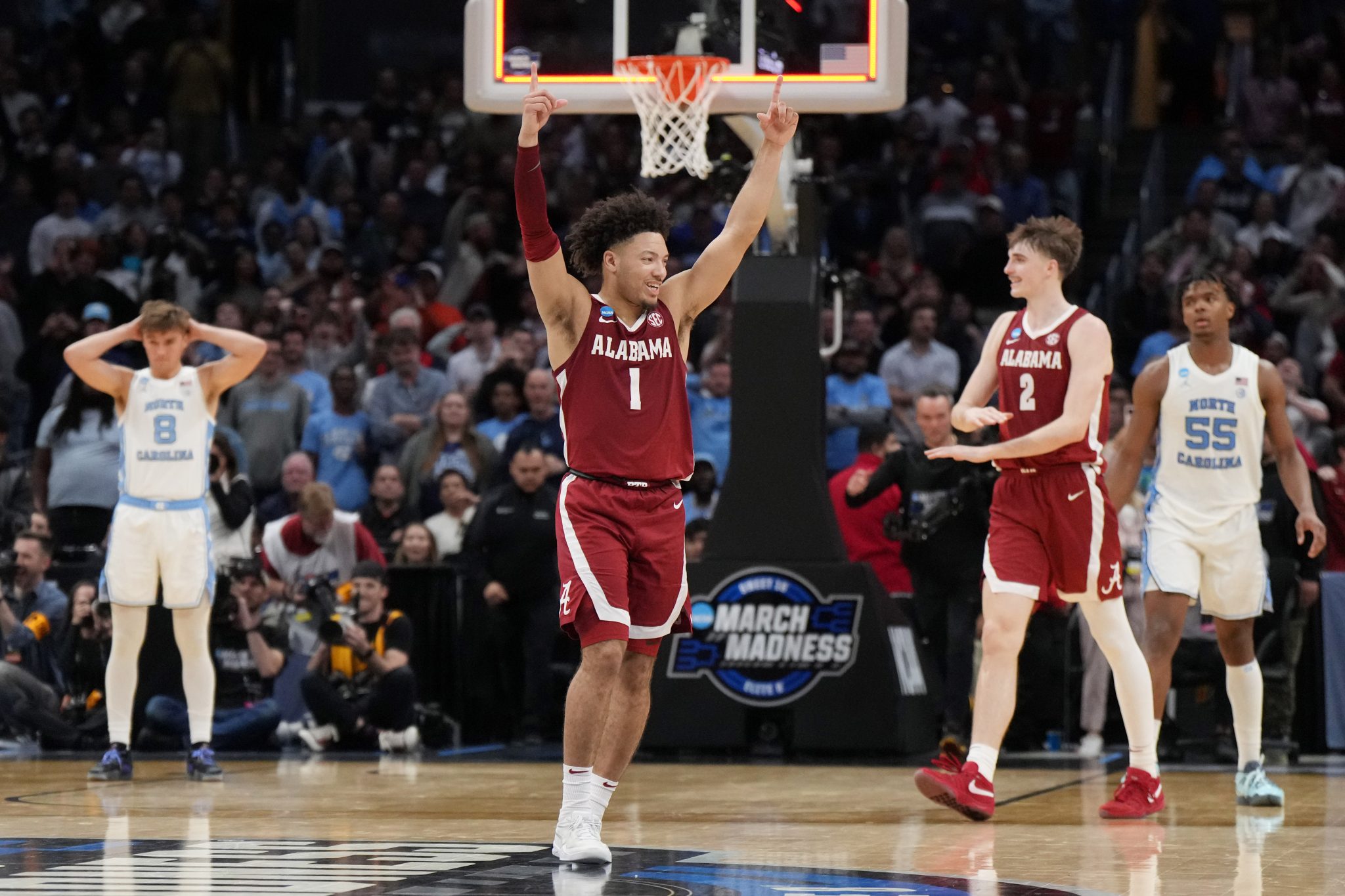 Takeaways From Alabama Basketball's Sweet 16 Win Over North Carolina