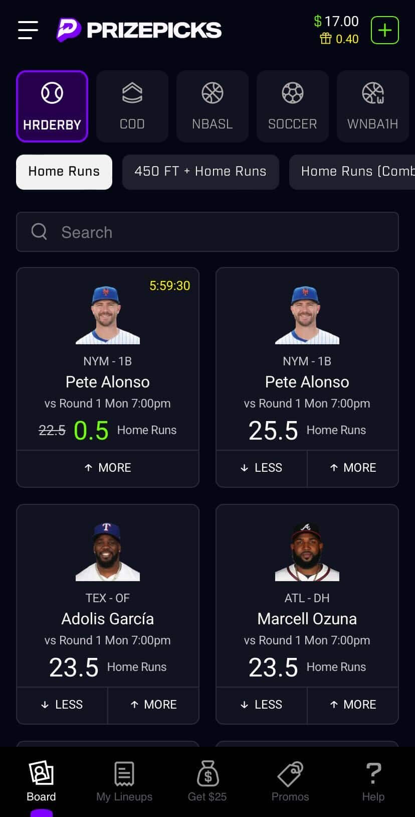 PrizePicks Pete Alonso special