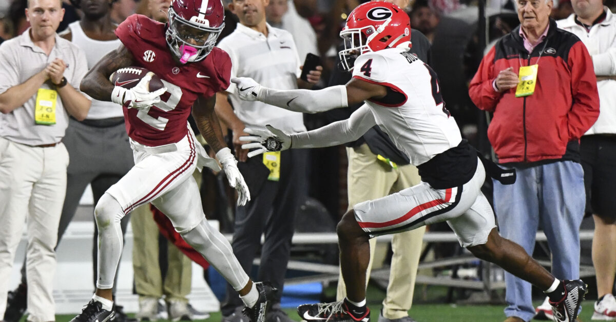 Alabama WR coach talks Ryan Williams, the ‘freshman wall’